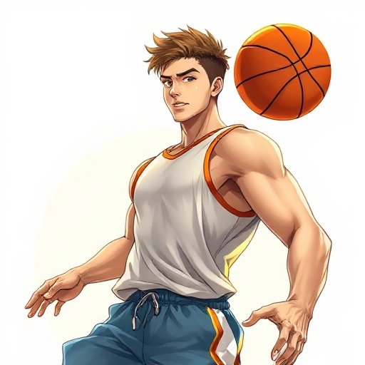 零界绘漫画作者 - 飞跃扣篮