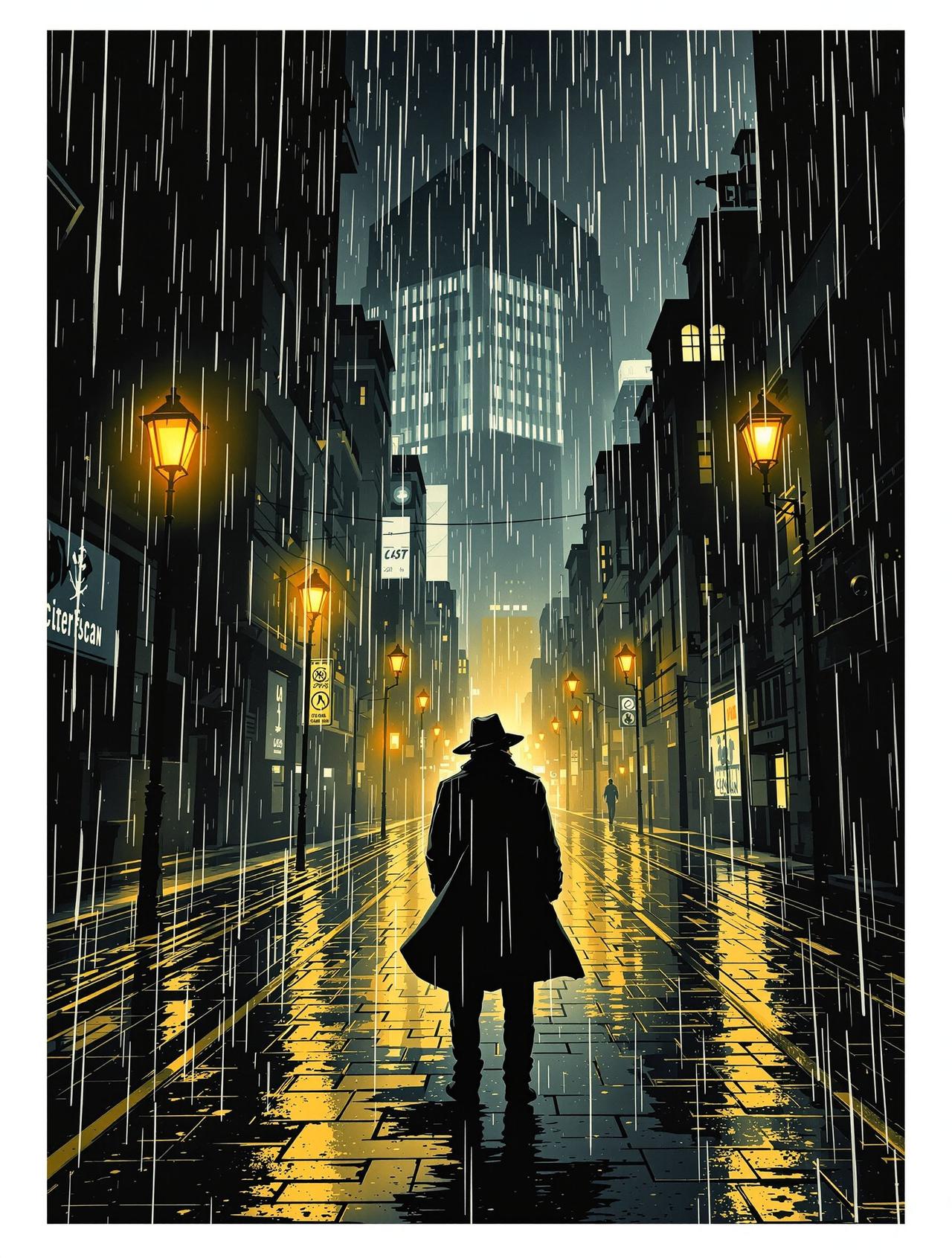 零界绘漫画作品 - 暗夜追踪