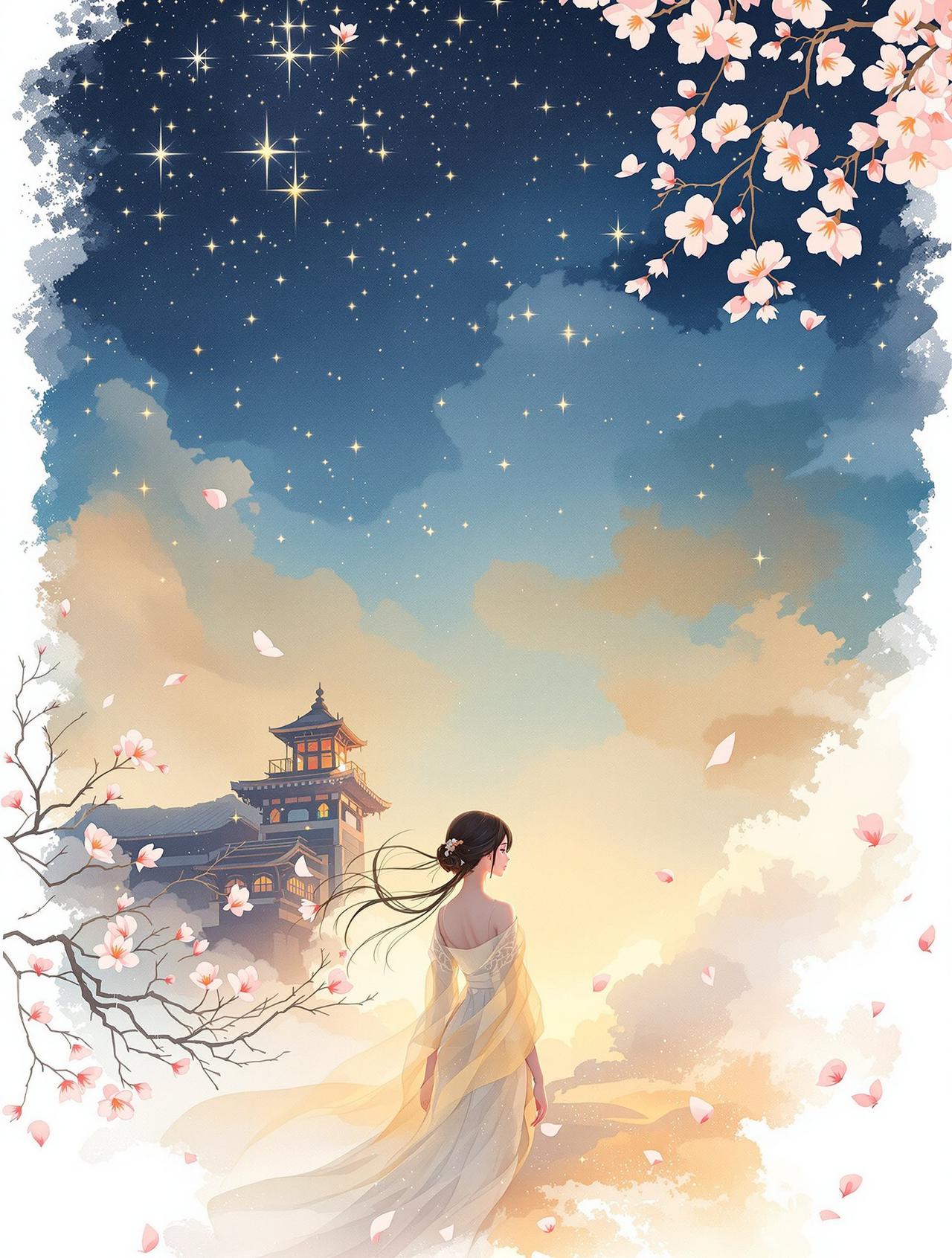 零界绘漫画作品 - 星落成诗
