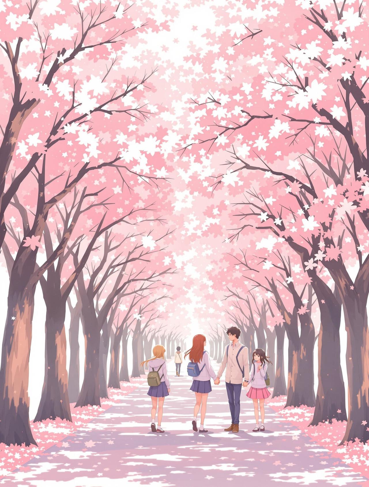 零界绘漫画作品 - 校园俏佳人